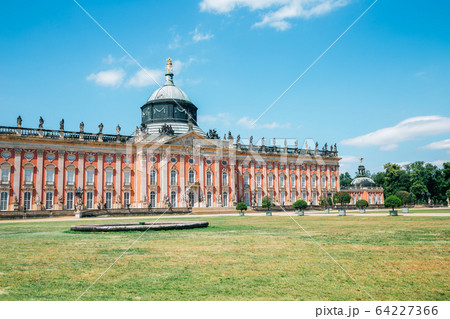 Neues Palais New Palace at Sanssouci park in Potsdam, Germany Neues Palais New Palace at Sanssouci park in Potsdam, Germany 64227366