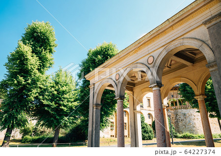 New Chambers at Sanssouci park in Potsdam, Germany 64227374