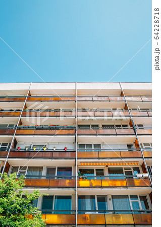 Modern apartment building in Veszprem, Hungary 64228718