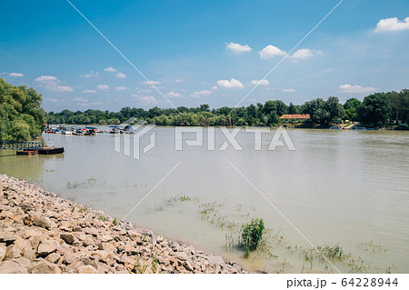 Danube river in Szentendre, Hungary 64228944