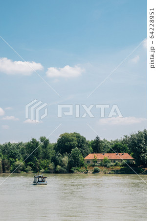 Danube river in Szentendre, Hungary 64228951