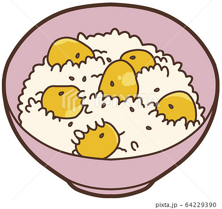 栗ご飯 64229390