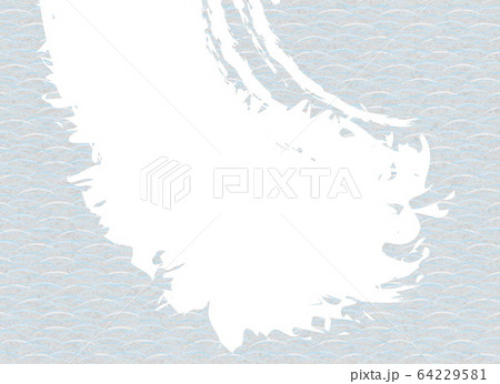 背景：和柄 和風 伝統 日本 壁紙 テクスチャ 屏風 ふすま 襖 灰色 64229581