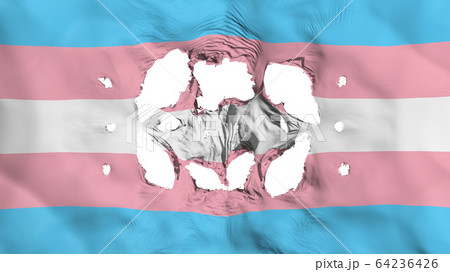 Holes in Transgender pride flag 64236426