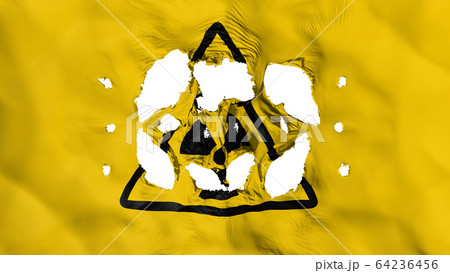 Holes in Radiation flag Holes in Radiation flag 64236456