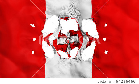 Holes in KKK flag Holes in KKK flag 64236466