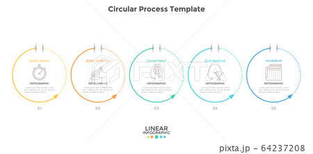 Modern Creative Infographic Template 64237208