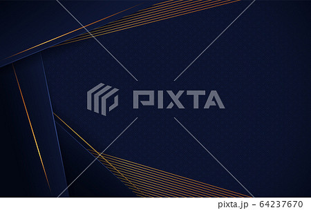 Abstract luxury background with geometric shapes and gold lines. 64237670