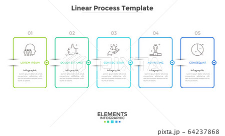 Modern Creative Infographic Template 64237868