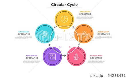 Modern Creative Infographic Template 64238431