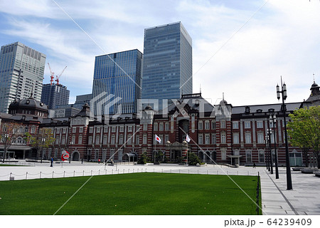 東京駅の丸の内駅舎 東京駅の丸の内駅舎 64239409