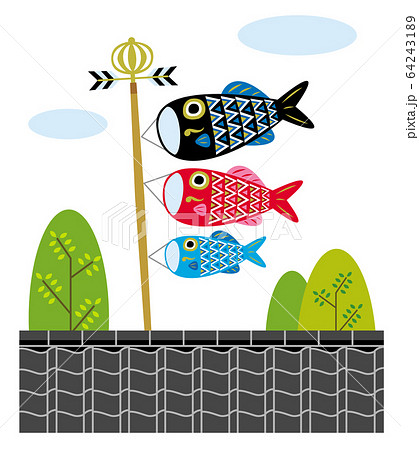 端午の節句 こいのぼり 端午の節句 こいのぼり 64243189