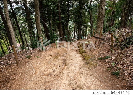 山道 歩道 山道 歩道 64243576