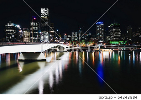 ナイトシーン 夕映 夜景 64243884