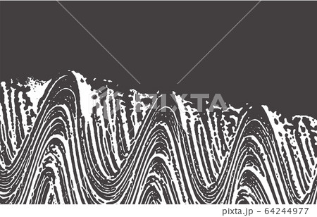 Grunge texture. Distress black grey rough trace. A 64244977