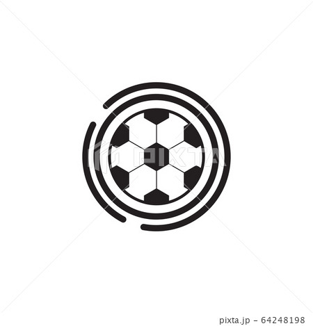 Football logo design vector template 64248198