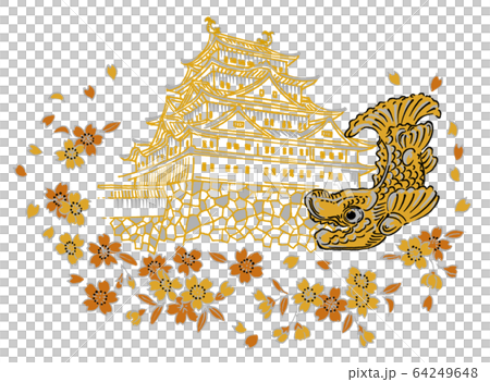 名古屋城 64249648