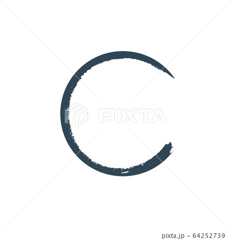 Letter C grunge logo design. Stock Vector illustration isolated on white background. 64252739