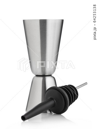 Cocktail set with measuring jigger and black Cocktail set with measuring jigger and black 64253138