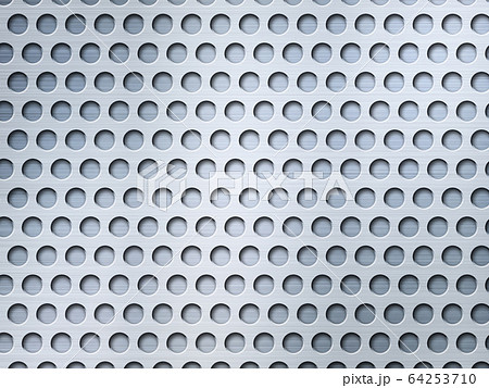 パンチングメタル(銀色) パンチングメタル(銀色) 64253710