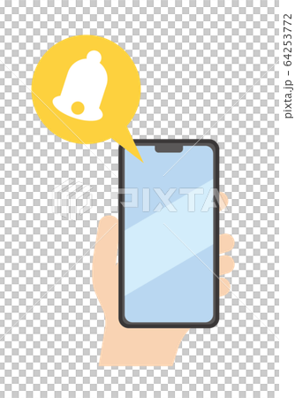 Notifications and warnings with smartphone 64253772