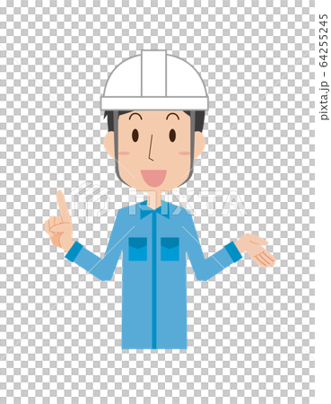 男工人工人上身解釋教學 64255245