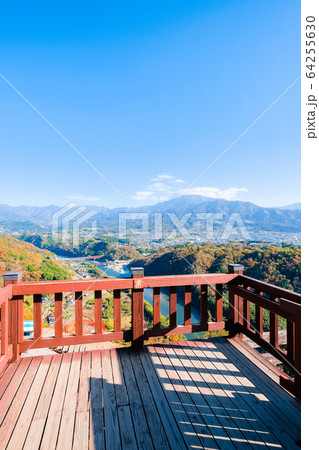 苗木城跡の風景(天守櫓) 苗木城跡の風景(天守櫓) 64255630