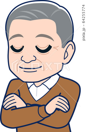私服のおじさん 64255774
