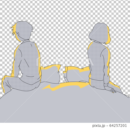 セックスレスに困る夫婦 64257201