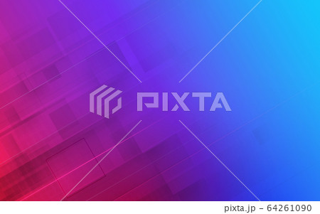 Abstract trendy gradient geometric modern composition. Vector illustration 64261090