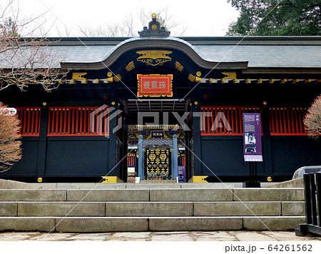 瑞鳳殿・安土桃山の時を感じさせる豪華な拝殿の入口の眺め（４） 64261562