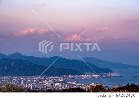 春 日本平 富士山 春 日本平 富士山 64262470