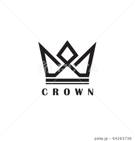 Crown icon logo design vector illustration 64263736