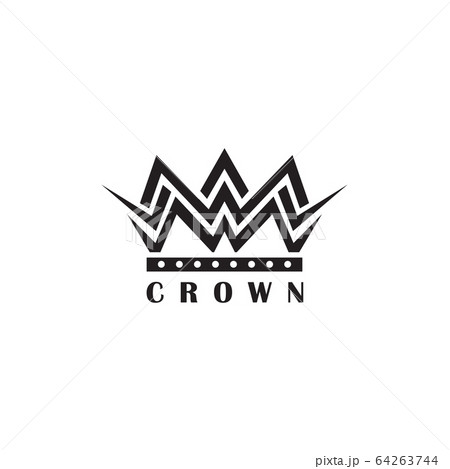 Crown icon logo design vector illustration 64263744