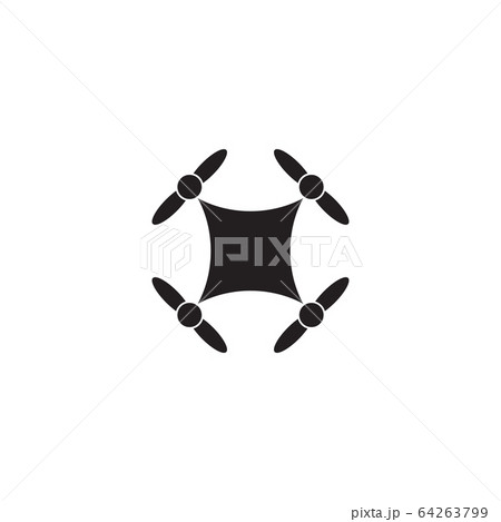 Drone icon logo design vector template Drone icon logo design vector template 64263799