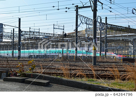 新幹線の車庫、田端にある東京新幹線車両センター 新幹線の車庫、田端にある東京新幹線車両センター 64264796