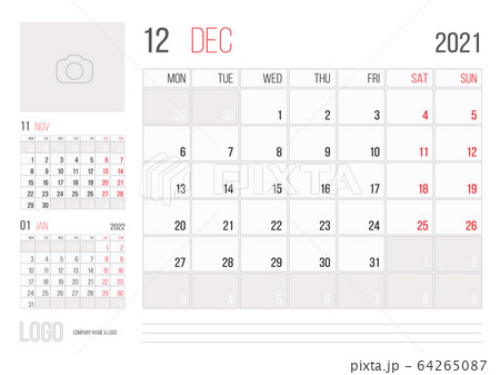 Calendar 2021 planner corporate template design 64265087