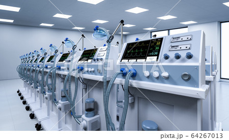 Group of ventilator machines 64267013