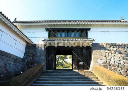 小田原城 常盤木門 小田原城址公園 小田原城 常盤木門 小田原城址公園 64268383