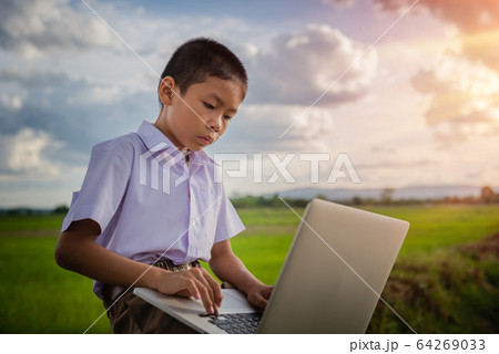 Mockup notebook and mobile phone 64269033