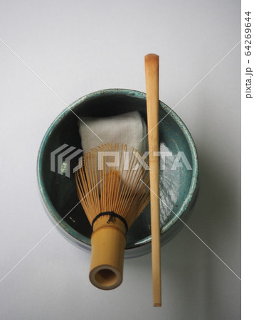 茶道　美濃焼の抹茶茶碗 64269644