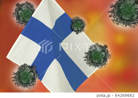 世界中の国々に広がるコロナウイルスのイメージ画像 64269662