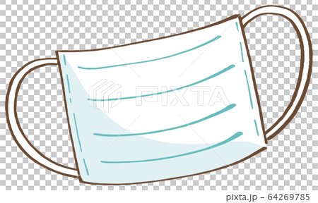 Disposable mask illustration 64269785