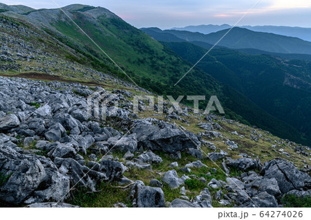 鈴鹿山脈 霊仙山の風景 鈴鹿山脈 霊仙山の風景 64274026