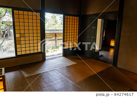 宮城県　白石市　武家屋敷の内部 64274617