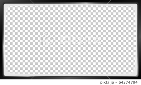 枠素材 画面 テレビ ゲーム のイラスト素材
