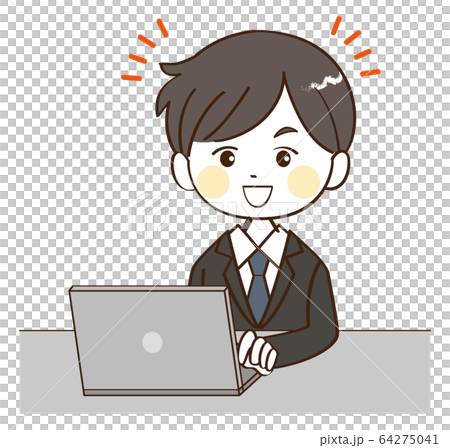 Men, office work, support 64275041