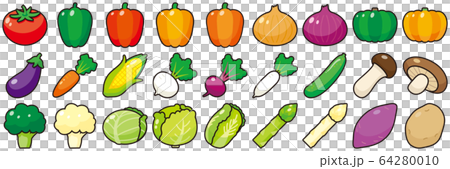 野菜アイコン セット 野菜アイコン セット 64280010