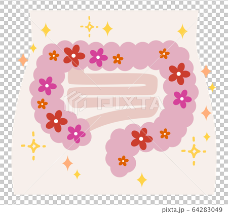 腸内フローラ　健康な腸 64283049