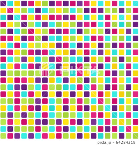 Square pattern. Vector seamless tile background 64284219